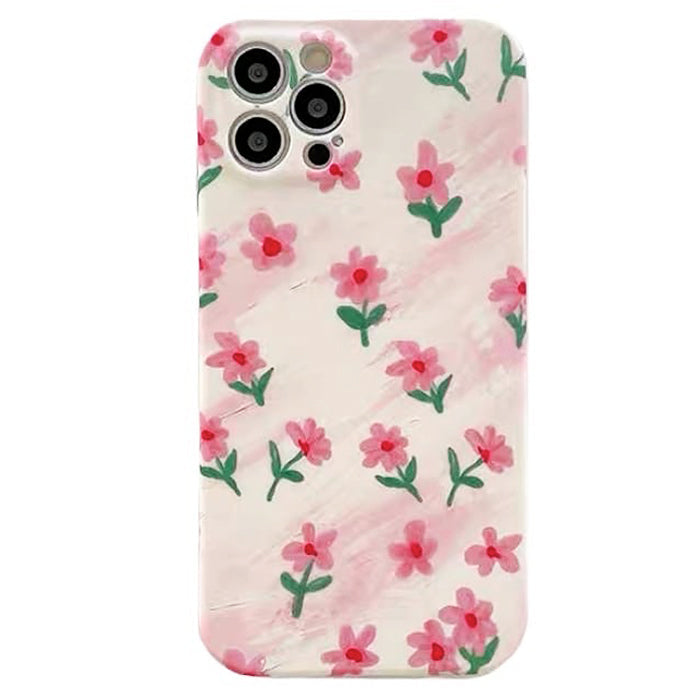 pink floral iphone case boogzel apparel