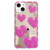 pink hearts iphone case boogzel apparel