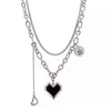 pixel heart necklace boogzel apparel