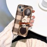 plaid buckle iphone case boogzel apparel