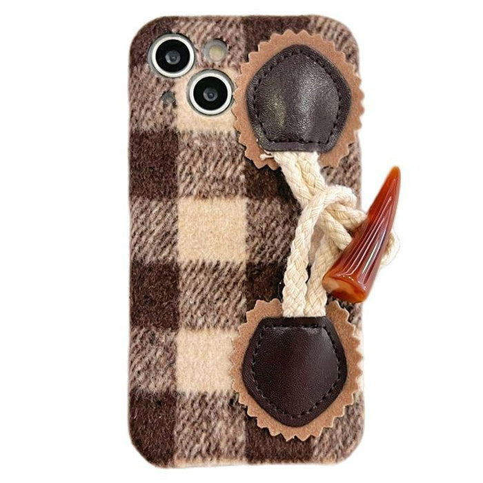 plaid buckle iphone case boogzel apparel