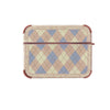 plaid pattern airpods case boogzel apparel