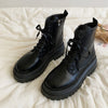 aesthetic lace up boots boogzel apparel