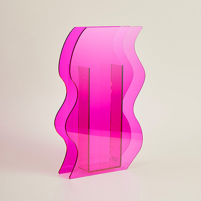 pink acrylic vase boogzel apparel