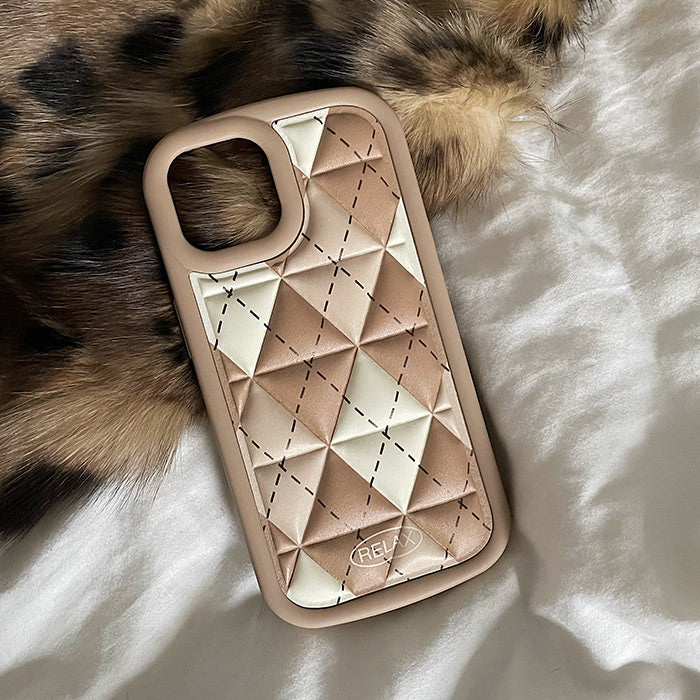 Preppy Aesthetic Argyle iPhone Case Preppy Aesthetic Argyle iPhone Case