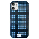 blue plaid phone case boogzel apparel