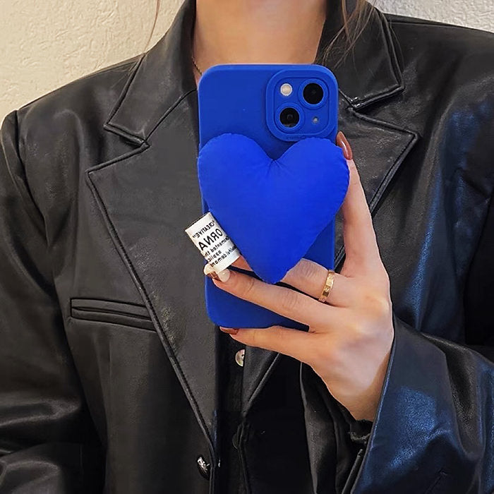 blue heart iphone case boogzel apparel