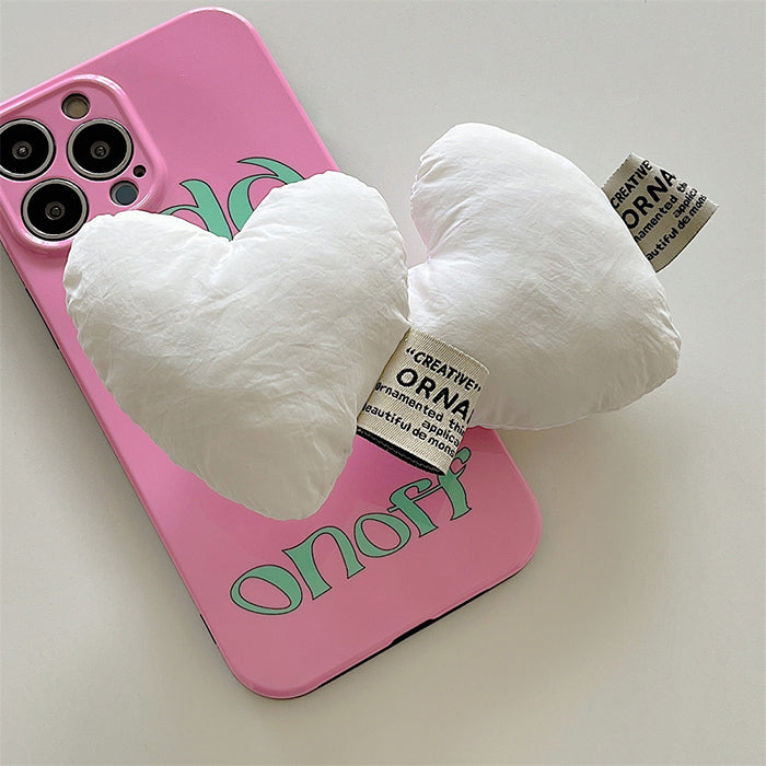 puffy heart iphone case boogzel apparel
