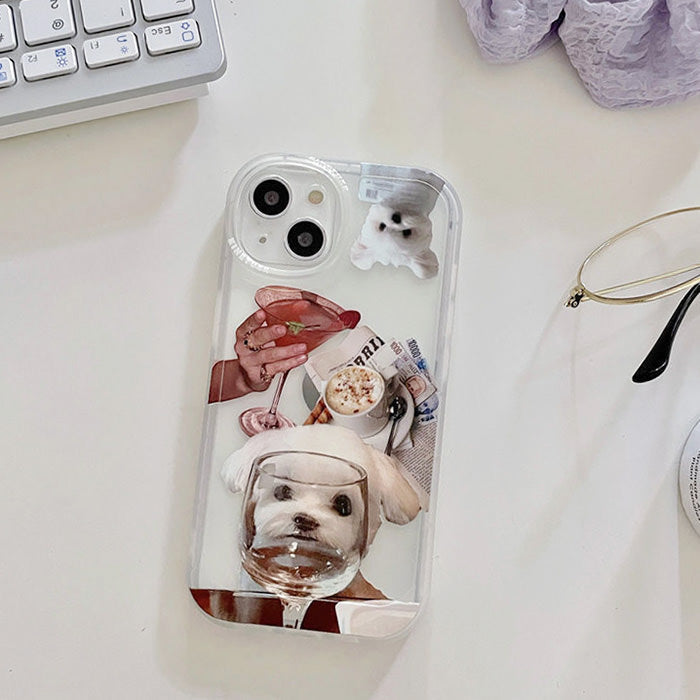 puppy iphone case boogzel apparel