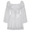 corset and dress  aesthetic boogzel apparel