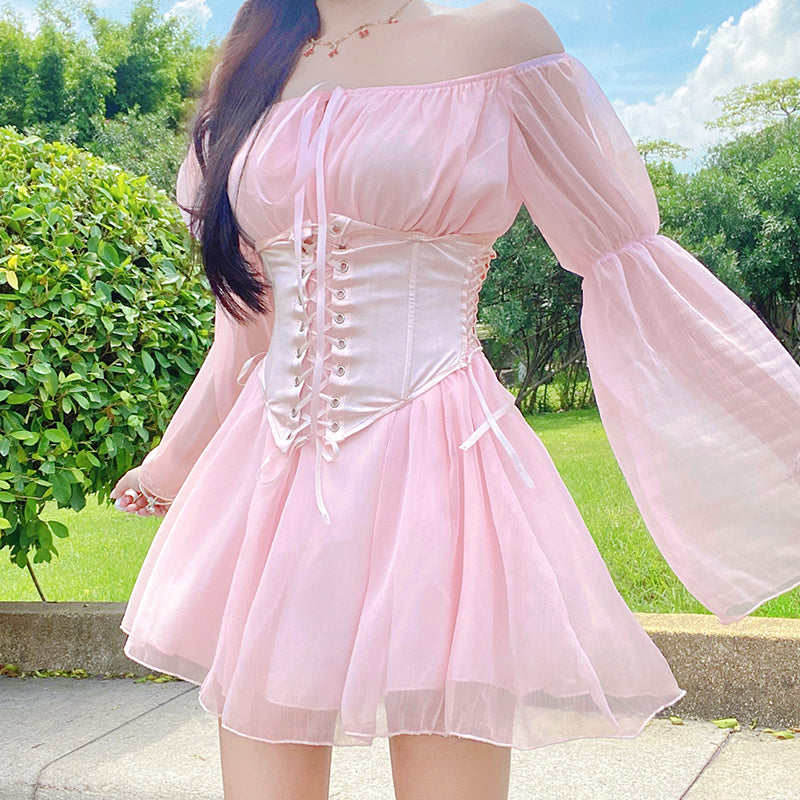 Pure Bliss Dress & Corset Co-Ord