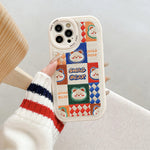 bear embroidery phone case boogzel apparel
