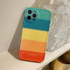 rainbow stripes iphone case boogzel apparel