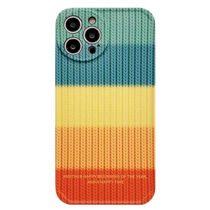 AESTHETIC rainbow iphone case boogzel apparel