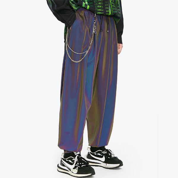 reflective wide pants boogzel apparel