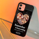 remember to keep smiling iphone case boogzel apparel