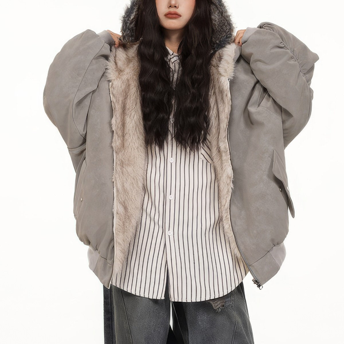 Reversible-fur-Bomber-Jacket