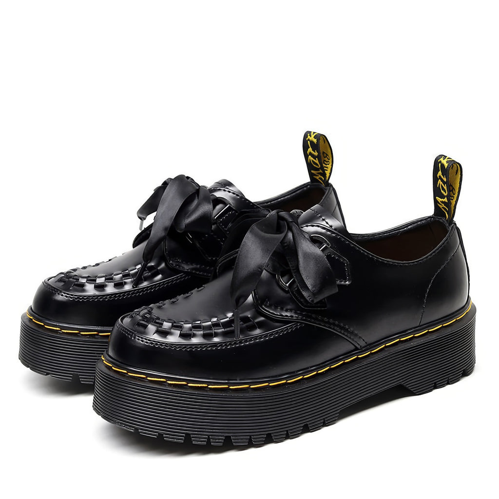 Ribbon-Lace-Platform-Creeper-Shoes-Dr-Martens