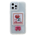 rose embroidery iphone case boogzel apparel