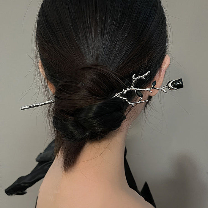 Rose Hairpin Clip