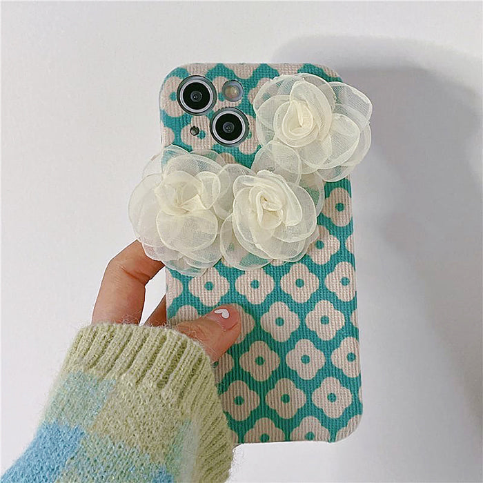 aesthetic flower iphone case boogzel apparel