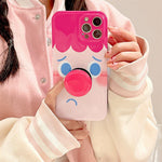 pink hair girl iphone case boogzel apparel
