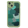 Sage Green Patchwork iPhone Case boogzel apparel