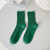 green ribbed socks boogzel apparel