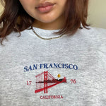San Francisco Embroidery Sweatshirt boogzel clothing