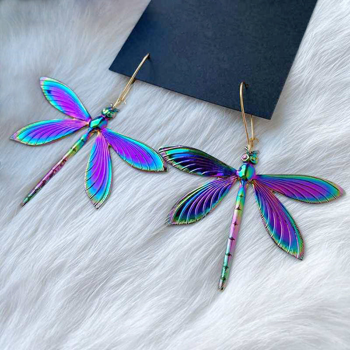dragonfly earrings boogzel apparel