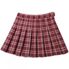 School Spirit Plaid Skirt