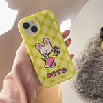 rabbit green iphone case boogzel apparel