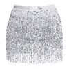 Sequin Fringe Skirt