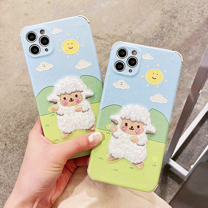 sheep iphone case boogzel apparel