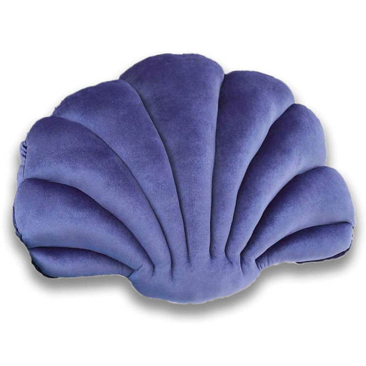 aesthetic shell velvet  pillow boogzel apparel