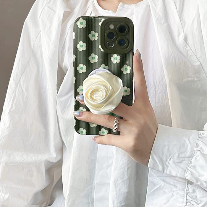 floral green iphone case boogzel apparel