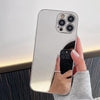 silver mirror iphone case boogzel apparel
