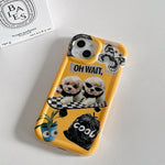 yellow aesthetic iphone case boogzel apparel