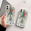 skeleton iphone case boogzel apparel