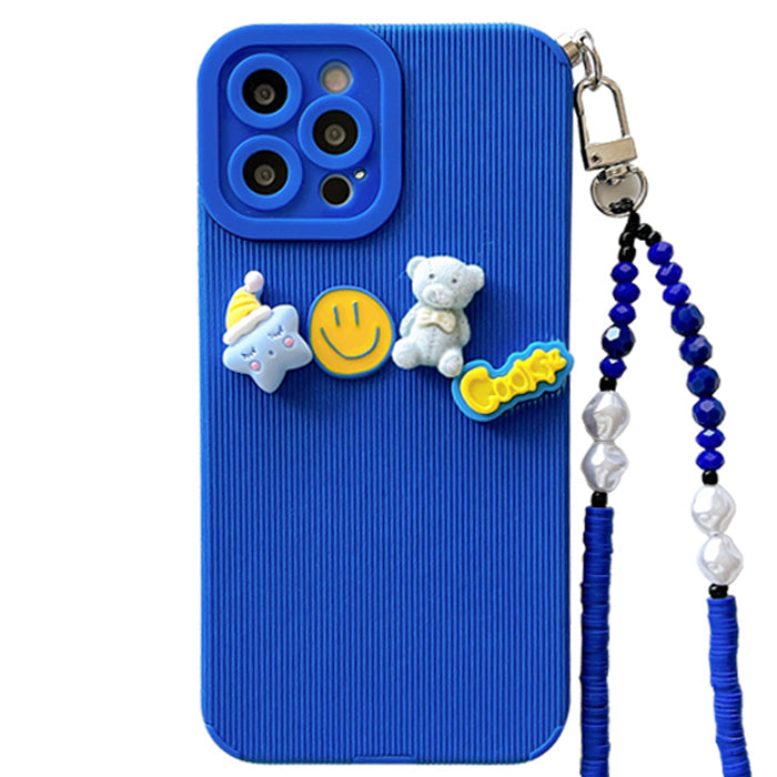 aesthetic blue iphone case boogzel apparel
