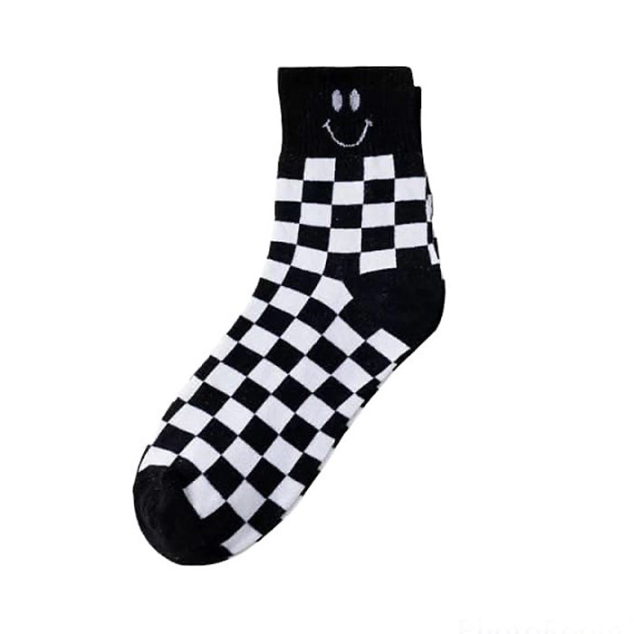 grunge checkered socks boogzel apparel
