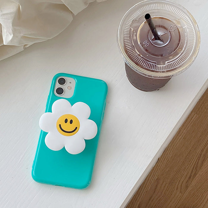 smile daisy iphone case boogzel apparel