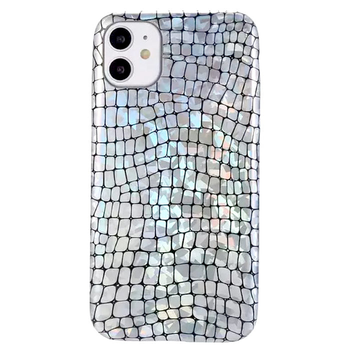 snake holographic iphone case boogzel apparel