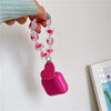 pink heart chain AirPods Case boogzel apparel