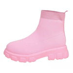 pink ankle boots boogzel apparel