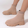 beige ankle boots boogzel apparel