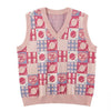 soft girl knit vest boogzel apparel