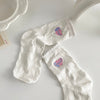 white ruffle socks boogzel apparel