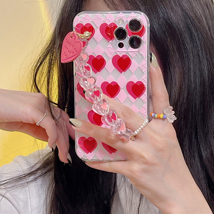 soft aesthetic heart iphone case boogzel apparel