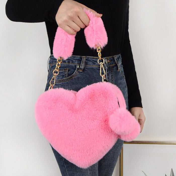 pink heart bag boogzel apparel